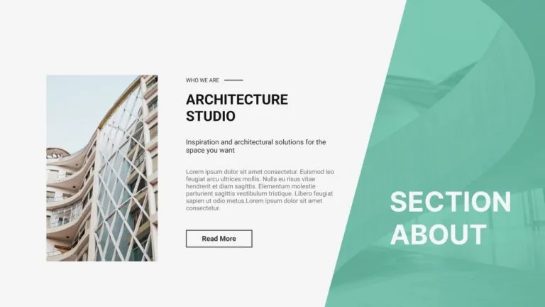 Sección About Us con HTML, CSS y JavaScript Código, música y diseño