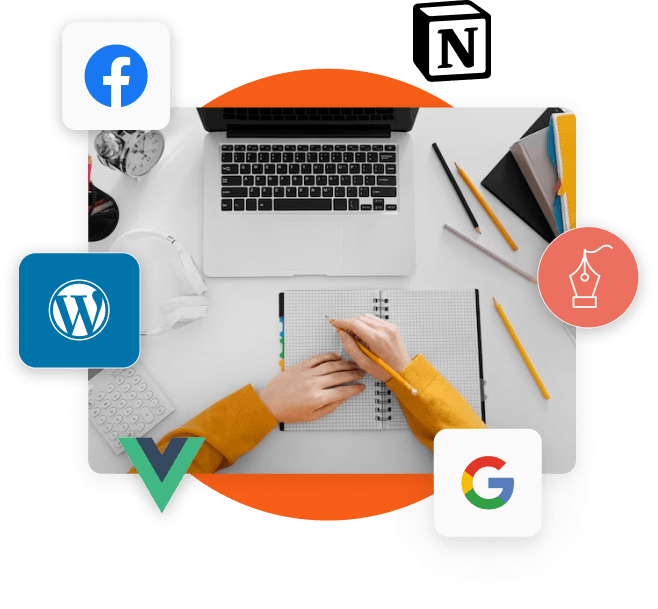 Facebook Google Woocommerce WordPress VueJs Diseño Programacion SEO Desyrum